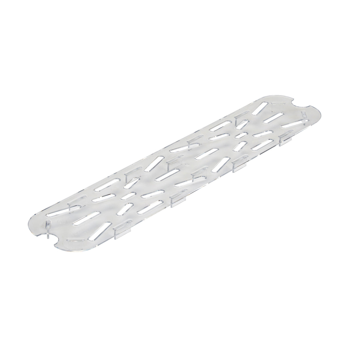 Cambro 20LPCWD135 Drain Shelf, 1/2-Size Clear Polycarbonate Tray, Fits 22LPCW & 24LPCW, NSF — Case of 6 pieces