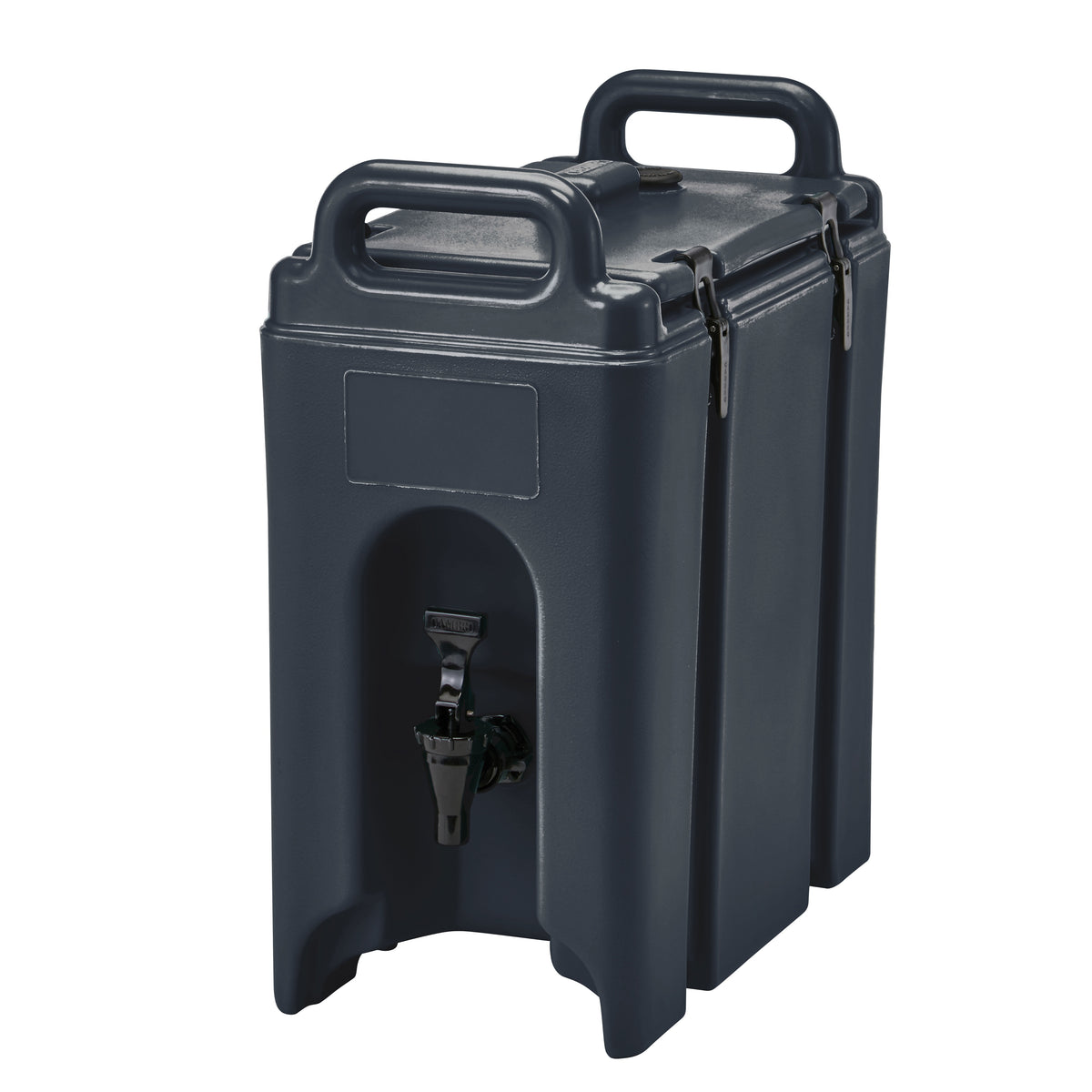 Cambro 250LCD110 Beverage Carrier - 2.5-Gal Insulated Black, 9"W x 16-1/2"D x 18⅜"H, NSF