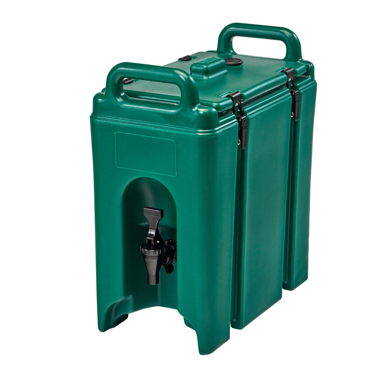 Cambro 250LCD519 Camtainer Carrier - 2.5-Gal Insulated Plastic, 9"W x 16-1/2"D x 18⅜"H, Green, NSF