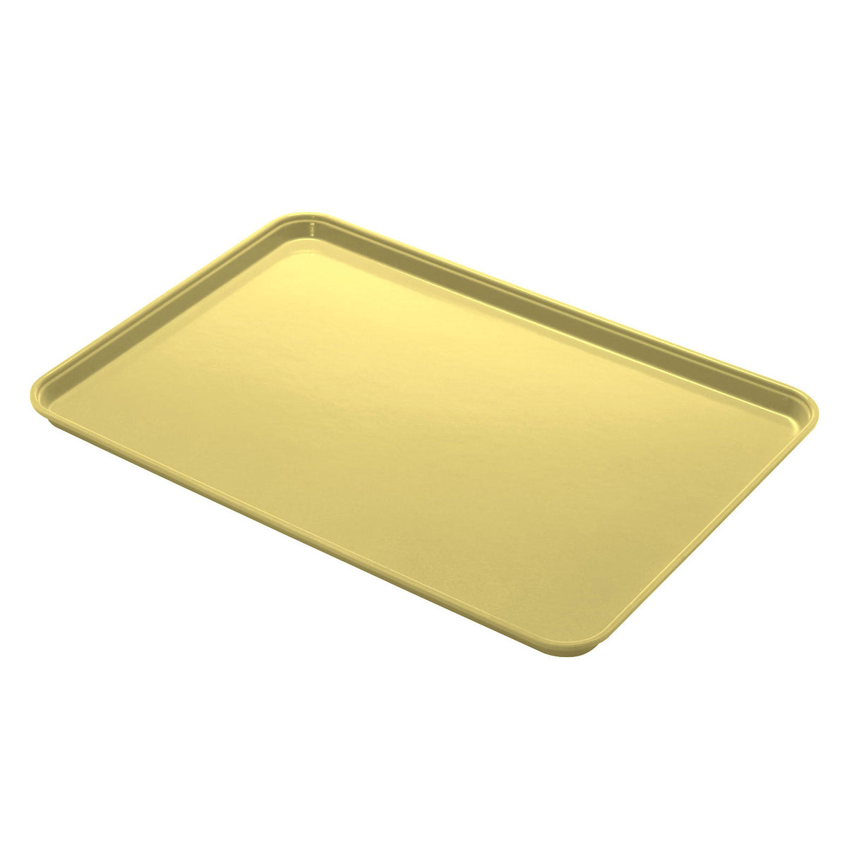 Cambro 3253CL145 Camlite Tray - Yellow 12-3/4" x 20-7/8" Fiberglass, Dishwasher Safe, NSF, USA — Case of 12 pieces