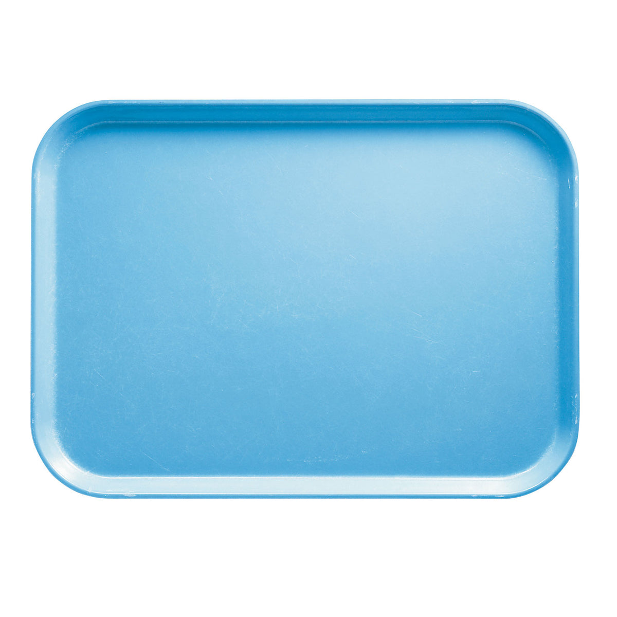 Cambro 46518 Rectangular Food Tray, 4-1/4" x 6" Fiberglass, Robin Egg Blue, NSF, Dishwasher Safe — Case of 12 pieces