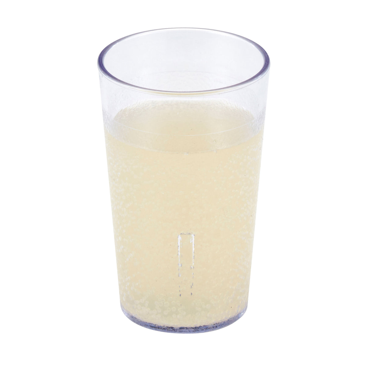 Cambro 500P2152 5.2 oz Clear Textured SAN Tumbler, 2-1/4" Top Dia, Impact-Resistant - 24/Case — Case of 24 pieces