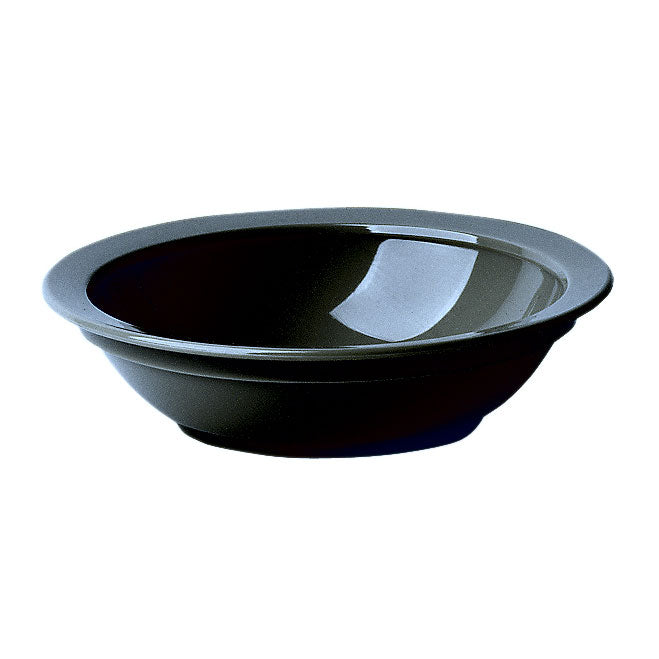 Cambro 60CW110 - 6" Dia x 1.5" H 11-Oz Polycarbonate Bowl, Black Glossy, NSF Certified, Made in USA — Case of 48 pieces