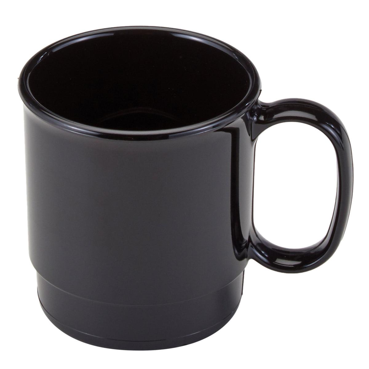 Cambro 75CW110 Cup - 7.5 oz, 4-1/16" Dia x 3-3/16" H, Black Polycarbonate, NSF-Listed — Case of 48 pieces