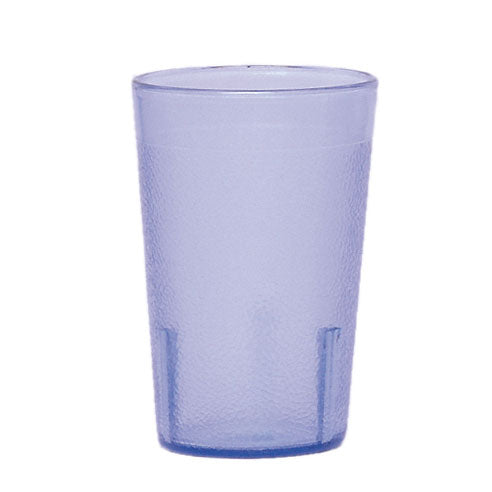Cambro 800P2401 - 7.8 oz Slate Blue SAN Tumbler, Sani-Rim Lip, Dishwasher Safe - 24/Case — Case of 24 pieces