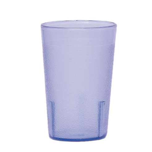Cambro 800P401 Slate Blue 7.8-oz SAN Tumbler, 2-5/8" Top, Sani-Rim Lip, Dishwasher Safe - 72/Case — Case of 72 pieces
