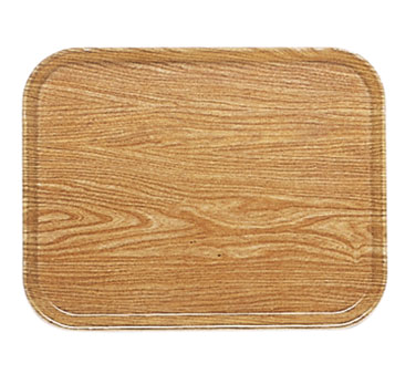 Cambro 810307 Camtray Tray, 8" x 9-7/8" Fiberglass, Wood Design, Dishwasher Safe, NSF — Case of 12 pieces