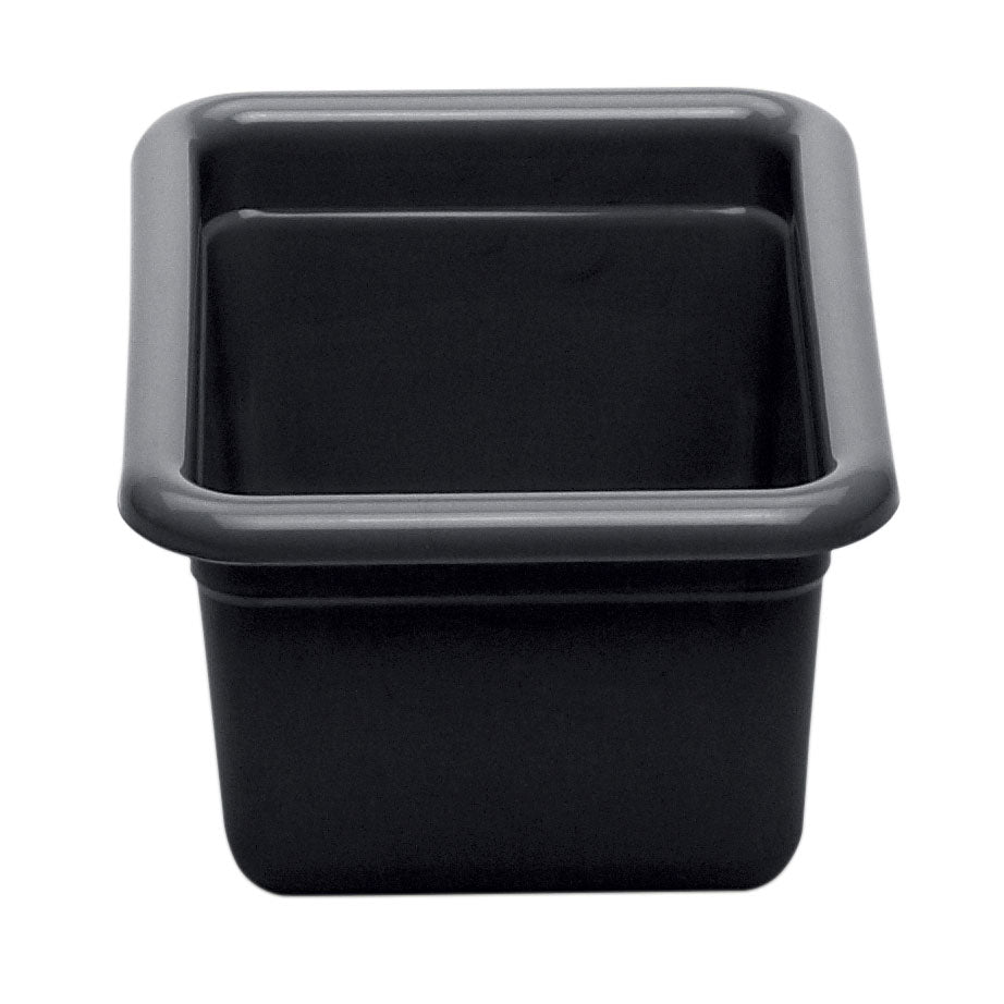 Cambro 912CBP110 Bus Box, 9-1/16"L x 12-1/16"W x 5-1/8"D, Hi-Gloss Plastic, Black, 1-Compartment — Case of 12 pieces