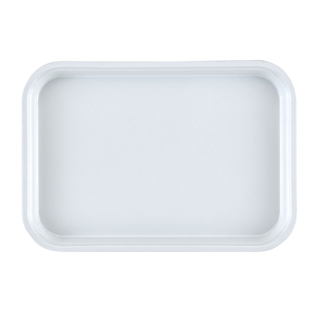 Cambro 913MT148 Display Tray - 8-7/8" x 12-3/4" x 1" White Fiberglass, Dishwasher Safe, NSF — Case of 12 pieces