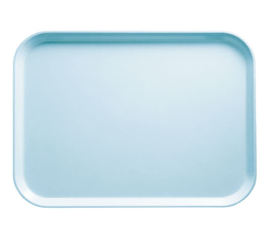 Cambro 926177 Rectangular Tray, 8-7/8" x 25-9/16" x 1" Fiberglass, Sky Blue, NSF, Dishwasher Safe — Case of 12 pieces