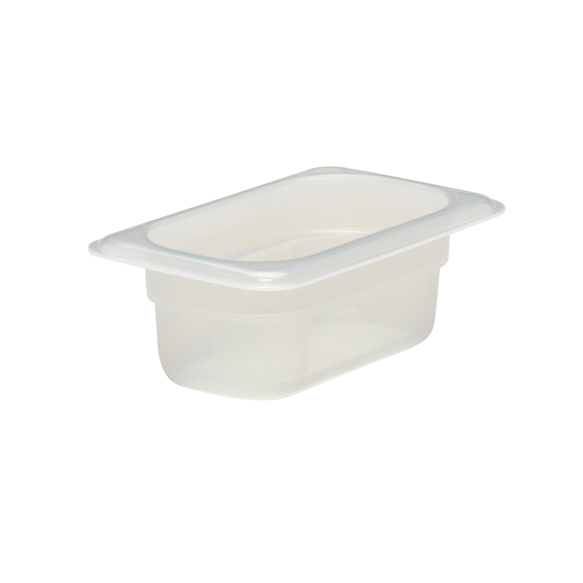 Cambro 92PP190 Pan - 1/9 Size, 2.5" Deep, Translucent Polypropylene, NSF — Case of 6 pieces