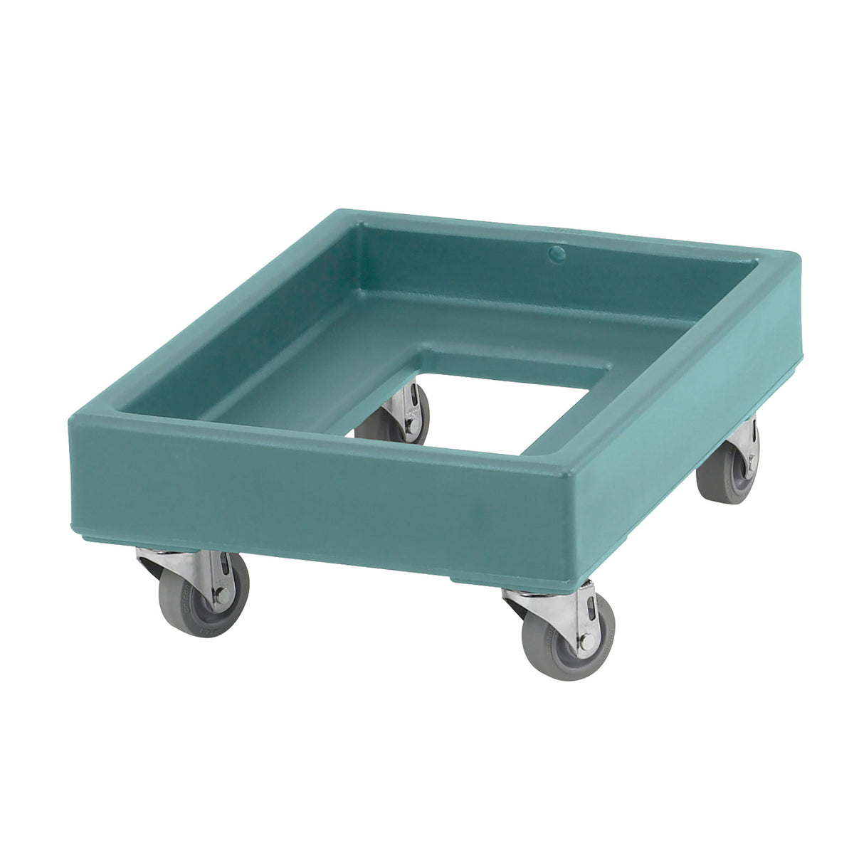 Cambro CD1420401 Slate Blue Camdolly for Milk Crates with 3" Casters