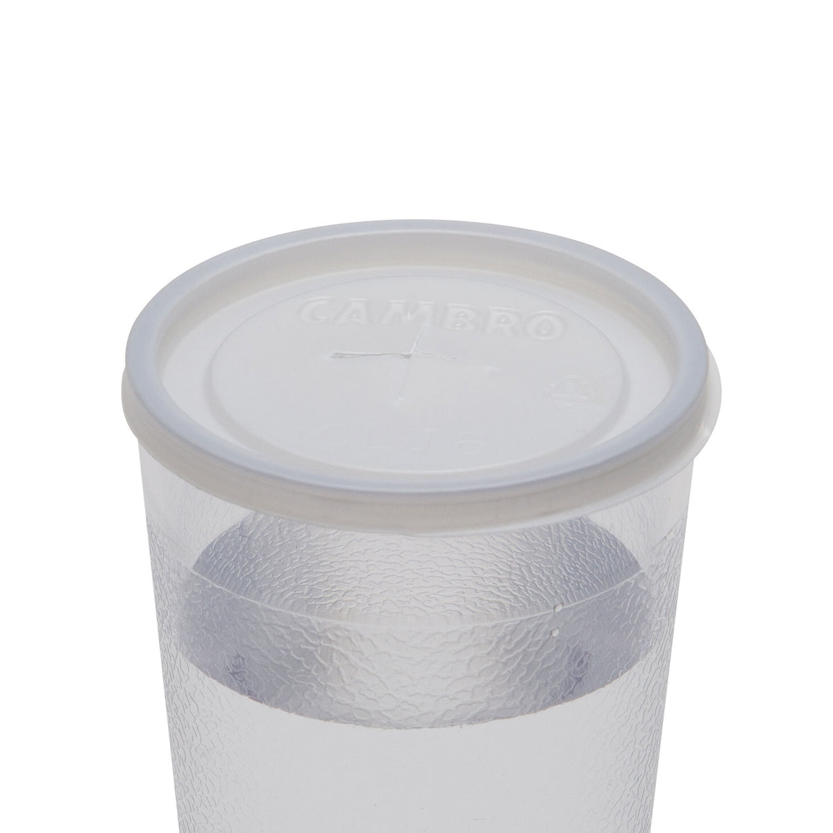 Cambro CLJ6190 CamLid Translucent Lid, Fits Colorware #500P/500P2 & Lido #LDT5, USA - 1000/Case