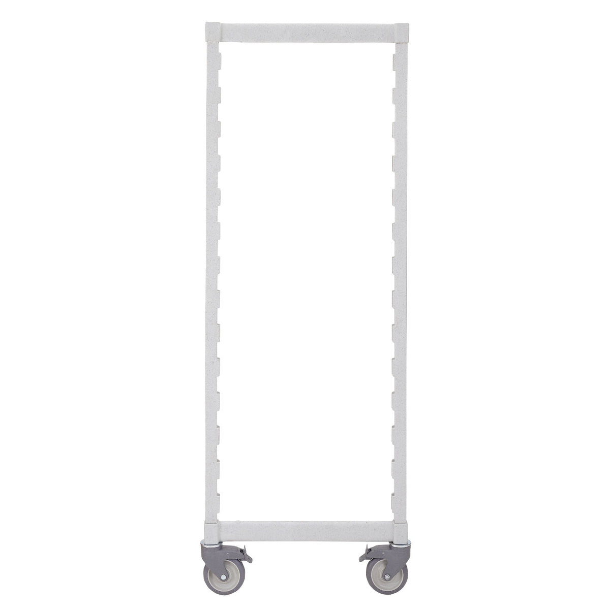 Cambro CPMPK2159480 Camshelving Premium Series Mobile Post Kit, 21W, 59H, Speckled Gray, Plastic Finish