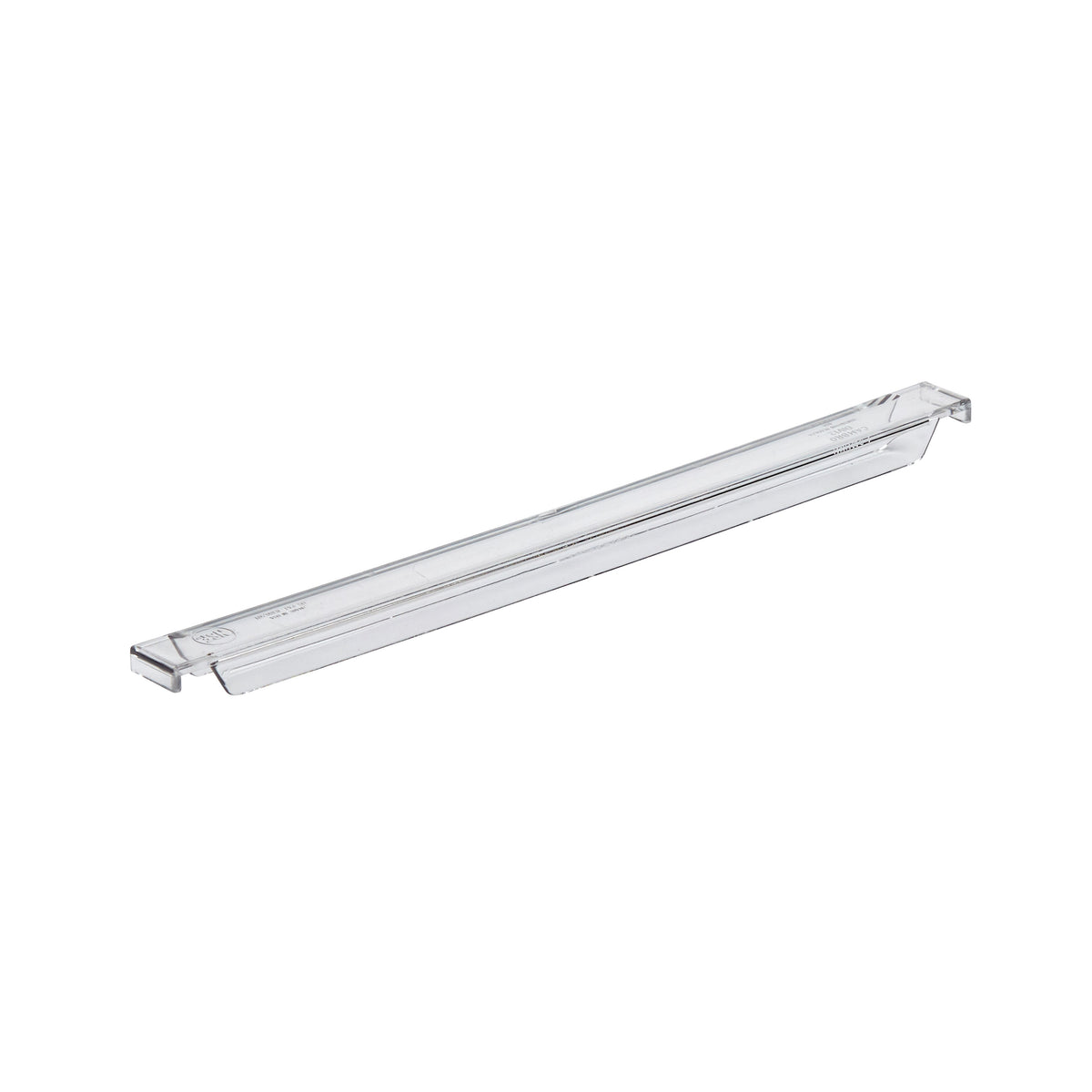 Cambro DIV12135 Divider Bar - 12-3⁄4" Clear NSF-Approved Pan Accessory, 12" Length — Case of 3 pieces