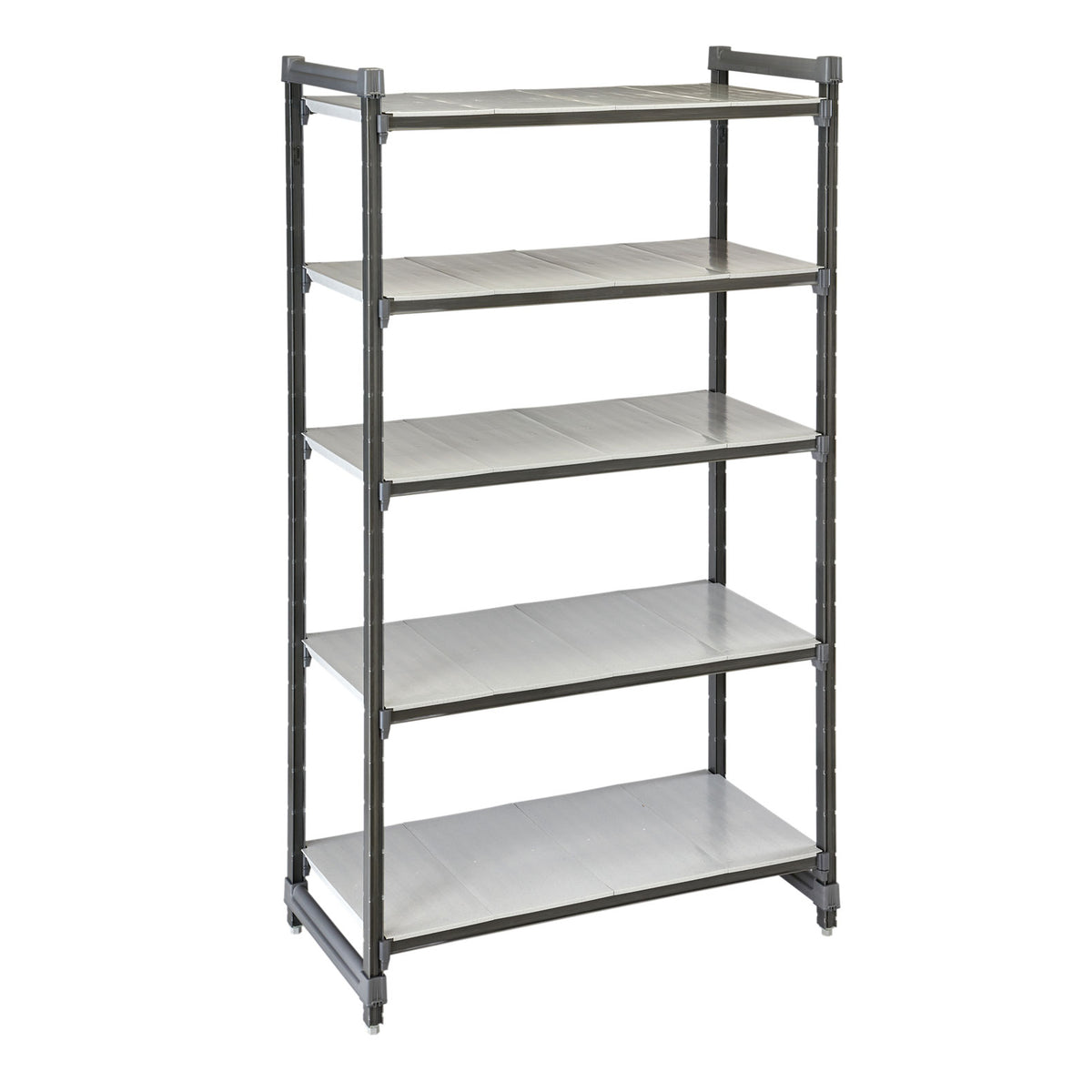 Cambro EXU212484S5480 Camshelving Elements 5 Shelf Solid Stationary Starter Unit - 21" x 24" x 84"