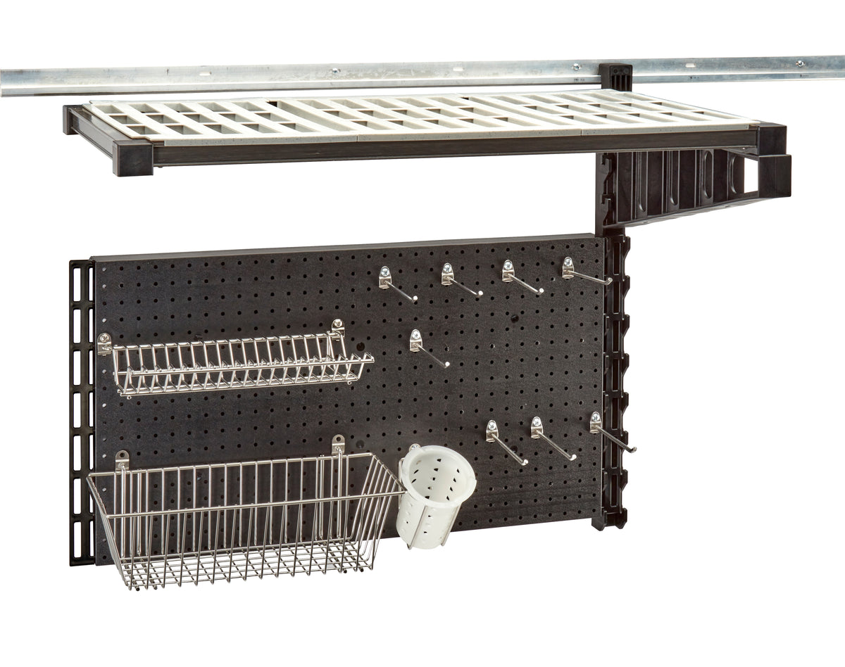 Cambro EWSA36SINK110 Camshelving Elevation Series Wall Shelving Sink Station Add-On Kit - 18" x 36"