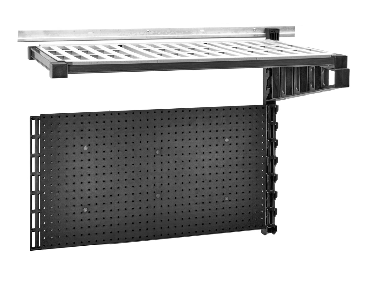 Cambro EWSA36TASK110 Camshelving Elevation Series Wall Shelving Task Station Add-On Kit - 18" x 36"