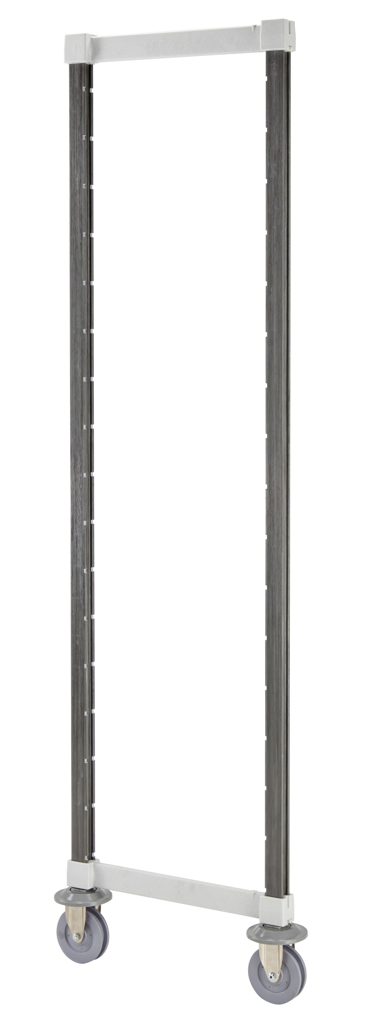 Cambro EXHDPK2478480 Camshelving XTRA High Density Post Kit, 24.5W x 72H, Mobile Unit, Speckled Gray, Plastic Finish