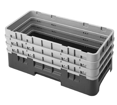 Cambro HBR712119 Camrack Base Rack, Half Size, Sherwood Green, Polypropylene, 19-3/4" x 9-7/8", 8-1/8" Inside Rack Height — Case of 3 pieces