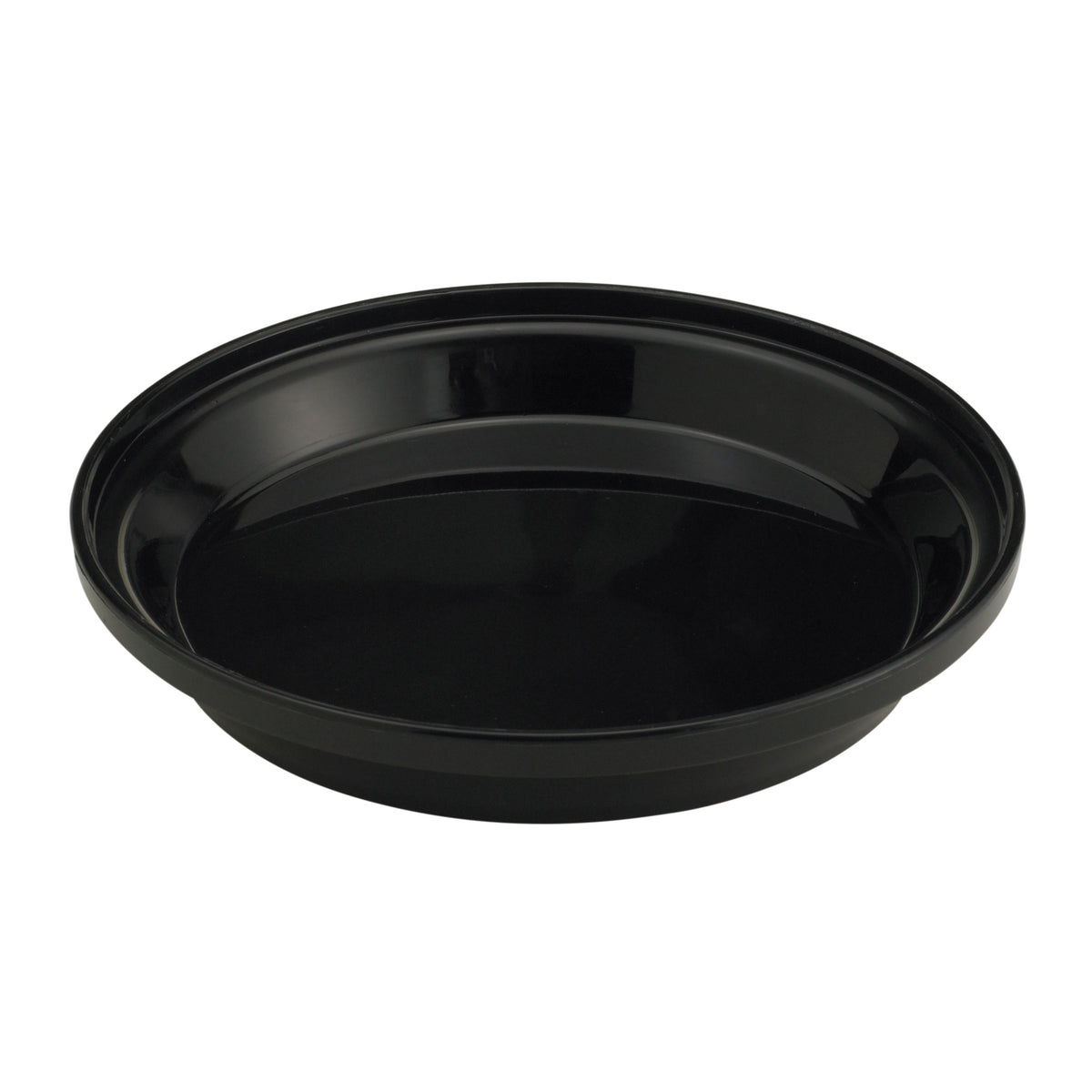 Cambro HK39B485 Heat Keeper 9-5/8" Dia x 1-5/8" H Insulated for 9" Plates Smoked Metal Made in USA — Case of 12 pieces