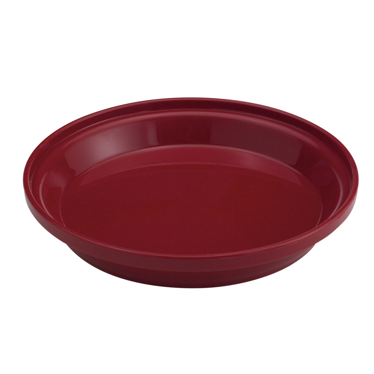 Cambro HK39B487 Heat Keeper Insulated, 9-5/8" Dia x 1-5/8" H Cranberry, Fits 9" Plate, Made in USA — Case of 12 pieces