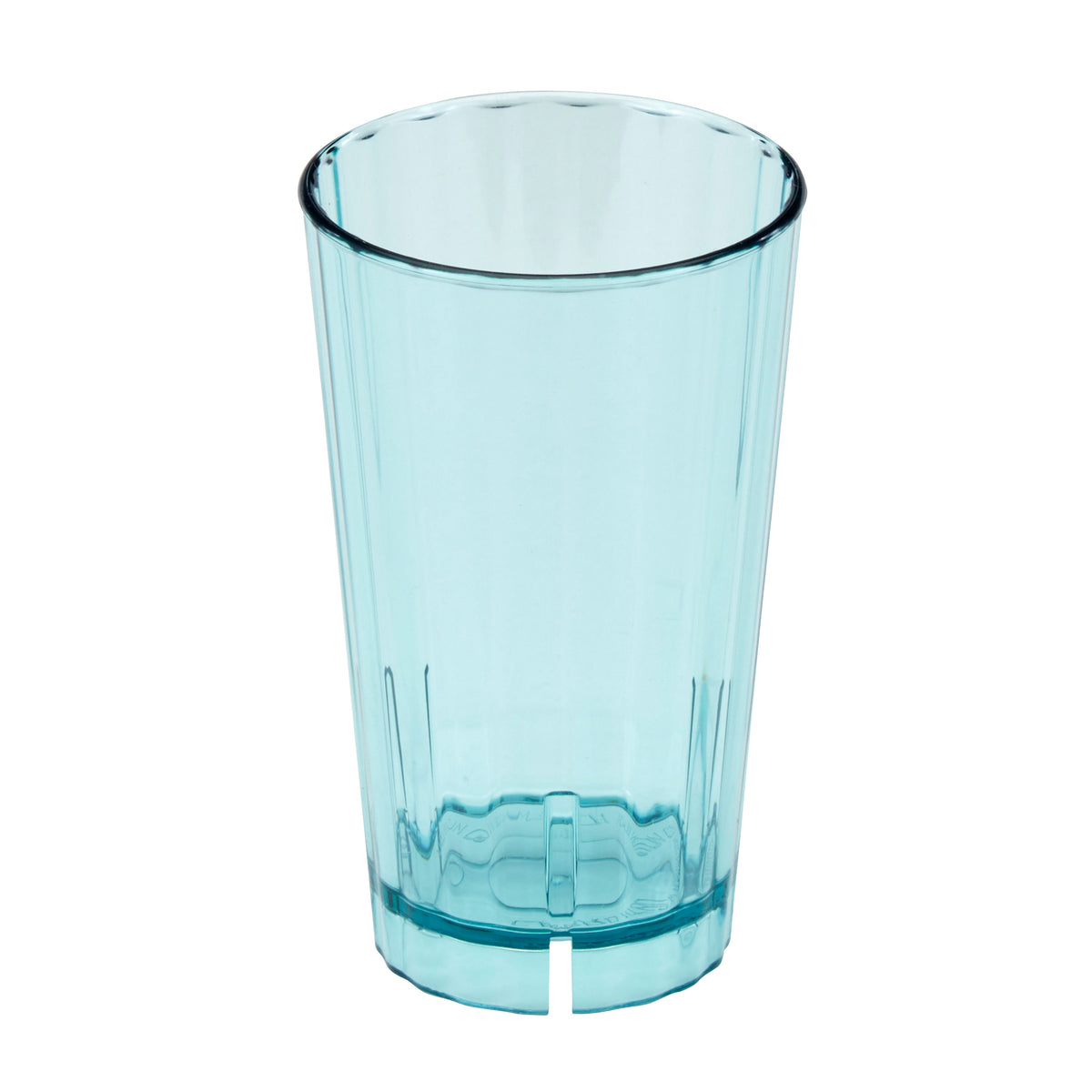 Cambro HT8CW196 Camwear Tumbler, 8 oz Azure Blue Polycarbonate, 2-11⁄16″ Top Diameter, Stacking Lugs — Case of 36 pieces