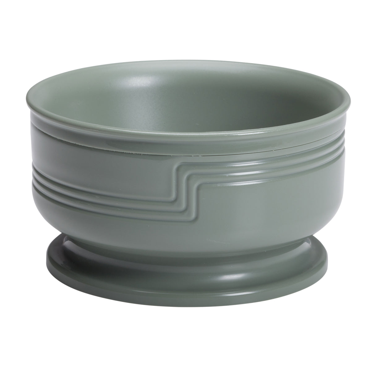 Cambro MDSB9447 Shoreline 9-oz Plastic Bowl, 4-3/8" x 2-2/5" Green Polypropylene, Dishwasher Safe — Case of 48 pieces