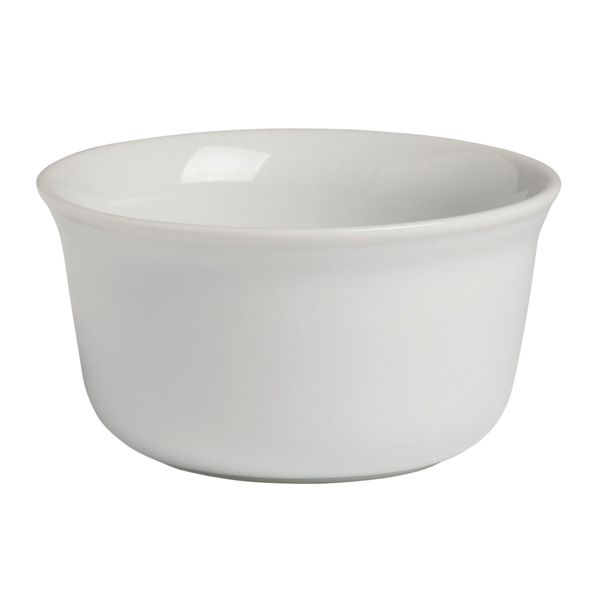 Cambro MDSB9C148 Camwear Bowl, Serving 9-Oz White Ceramic, 4-3/8" Dia x 2-5/16" H - 48/Case