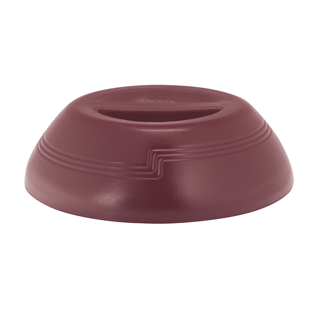 Cambro MDSD9487 Insulated Dome Cover, Fits 9" Plate Bases, 10-1/4" Ø x 3-3/16" H, Red PP, USA Made — Case of 12 pieces