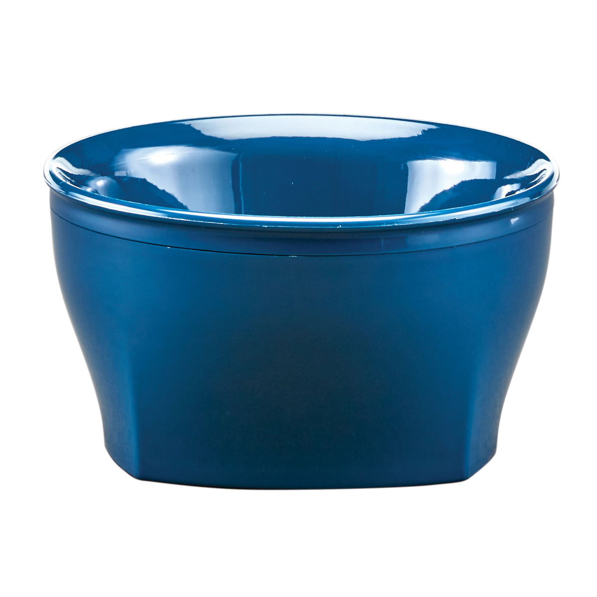 Cambro MDSHB9497 Bowl, 9 oz (4-3/8" Dia x 2-2/5" H), Navy Blue Polypropylene, NSF, Dishwasher Safe — Case of 48 pieces