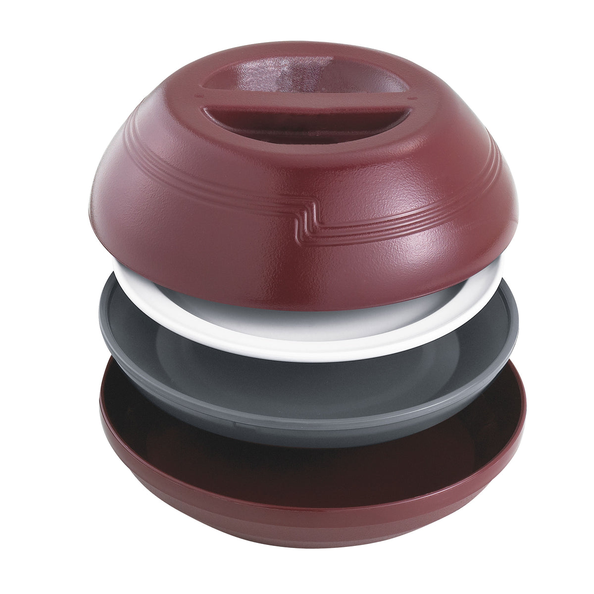 Cambro MDSL9487 - Pellet Underliner, Fits 9-1/2" Pellet, Ø 9-9⁄16" x 1-4⁄5" H, Plastic, NSF Certified — Case of 12 pieces