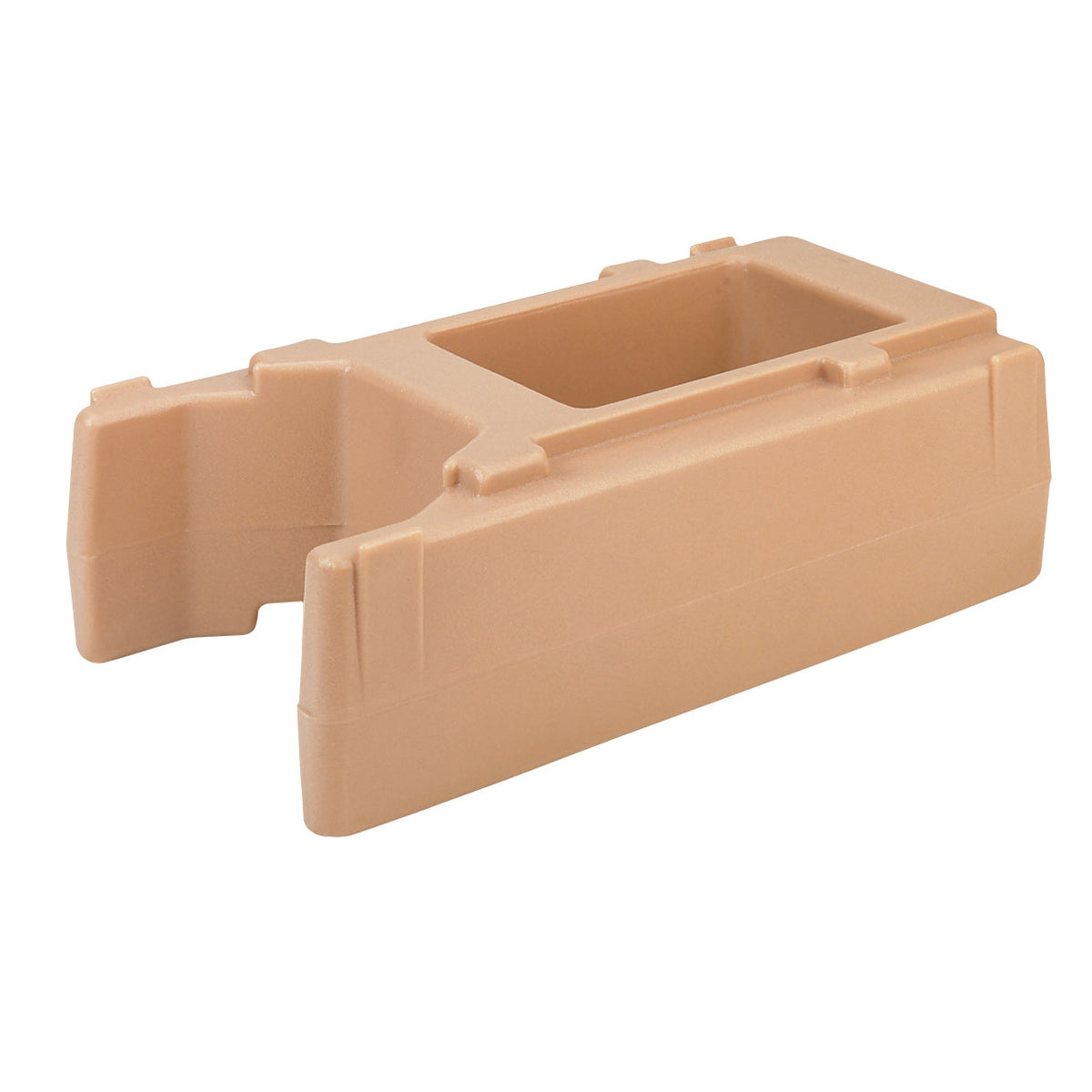 Cambro R500LCD157 Riser, Beige Plastic, 9-1/8"W x 16-1/4"D x 4-9/16"H, 250LCD/500LCD, NSF