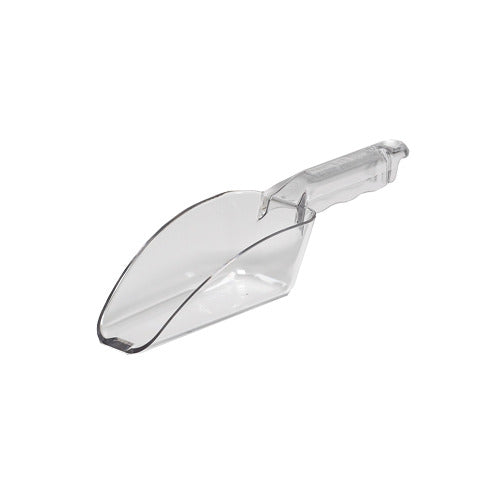 Cambro SCP12CW135 - Camwear Ice Scoop, 12-Oz Clear Polycarbonate Utility Scoop, Flat-Bottom Design — Case of 12 pieces