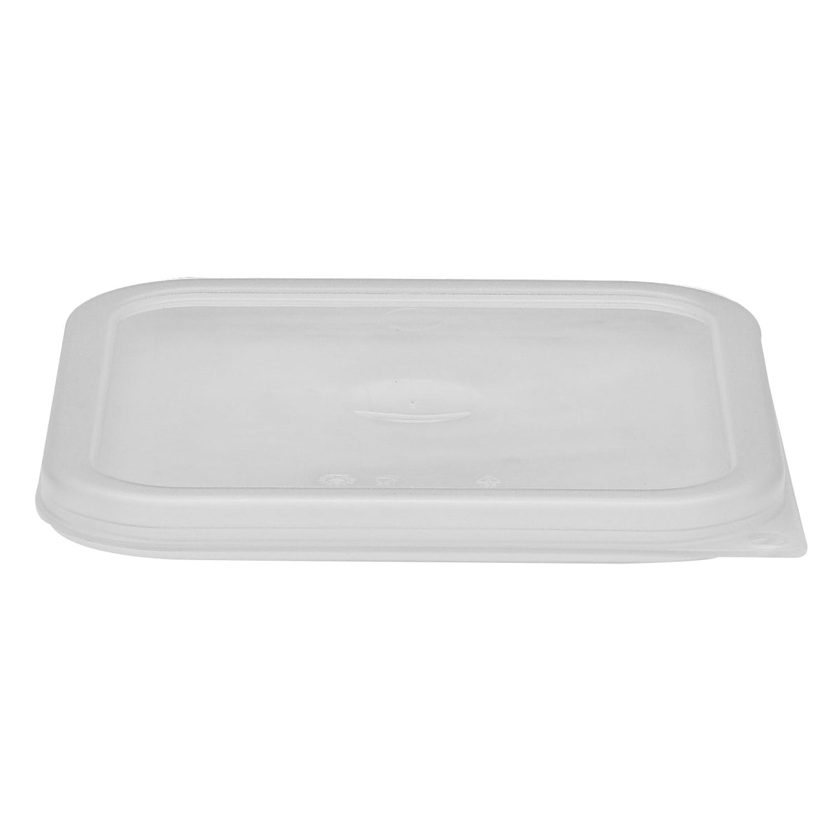 Cambro SFC6SCPP190 Pan Seal Cover - Fits 6 & 8 Quart CamSquare, Clear Polyethylene, NSF — Case of 6 pieces