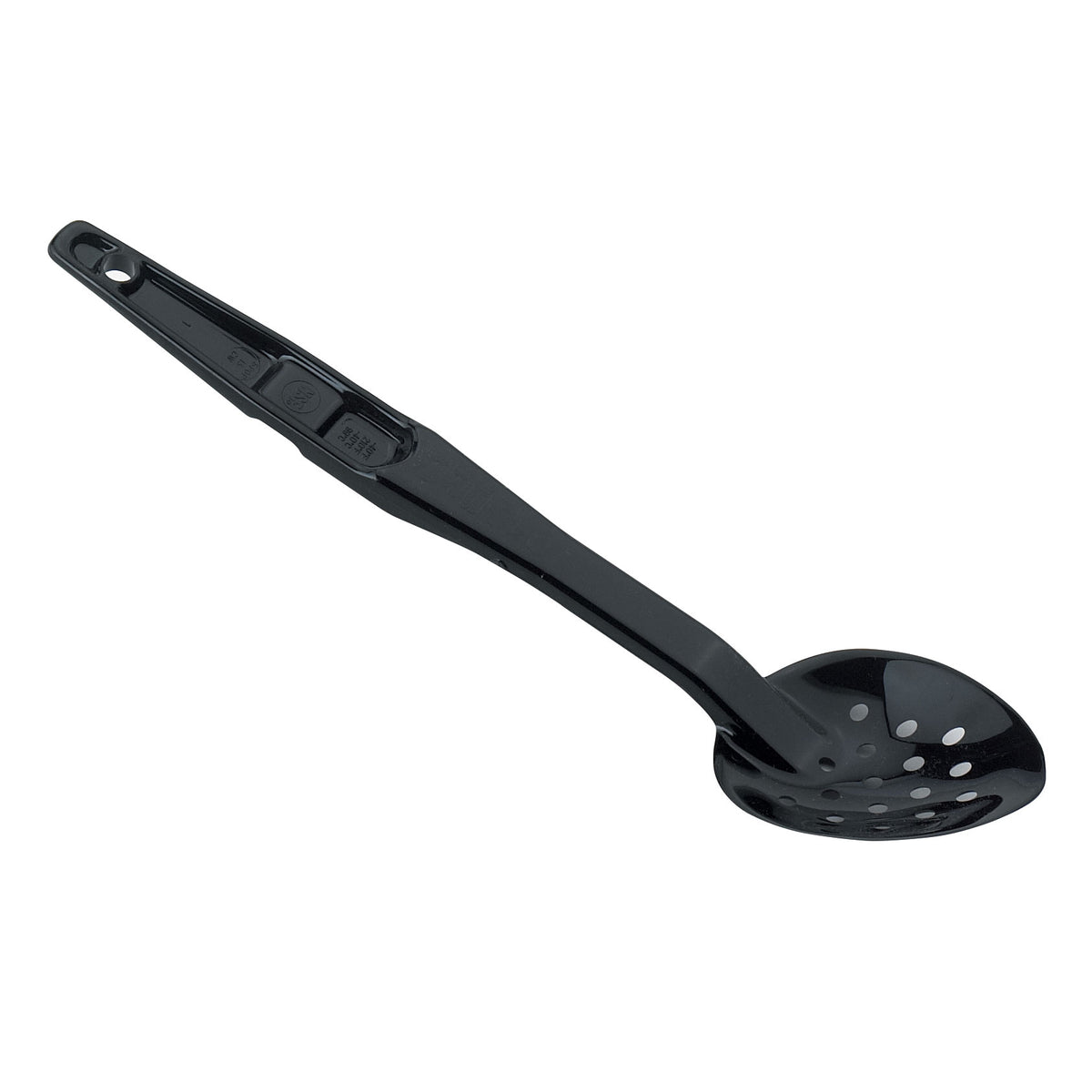 Cambro SPOP13110 - 13" Black ULtem Serving Spoon, -40°F to 300°F, NSF Non-Insul Handle — Case of 12 pieces