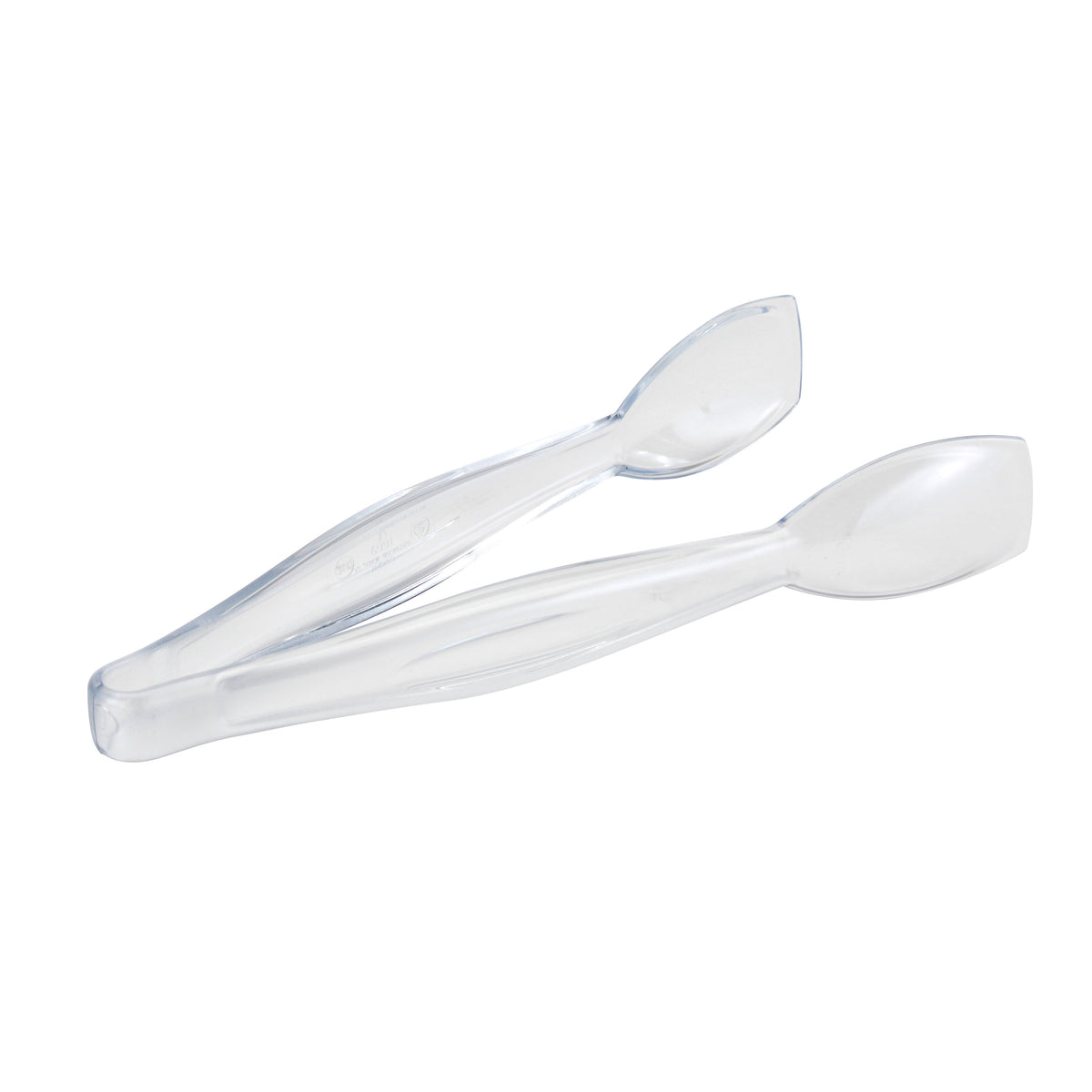 Cambro TGG9135 Lugano Tongs, 9.5" Clear PC, Heat-Resistant -40°F to 210°F, Dishwasher Safe, NSF — Case of 12 pieces
