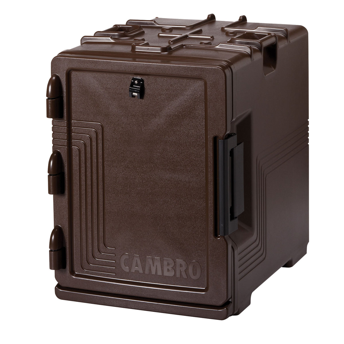 Cambro UPCS400131 S-Series Ultra Pan Carrier Front Loading Insulated Food Pan Carrier - Dark Brown