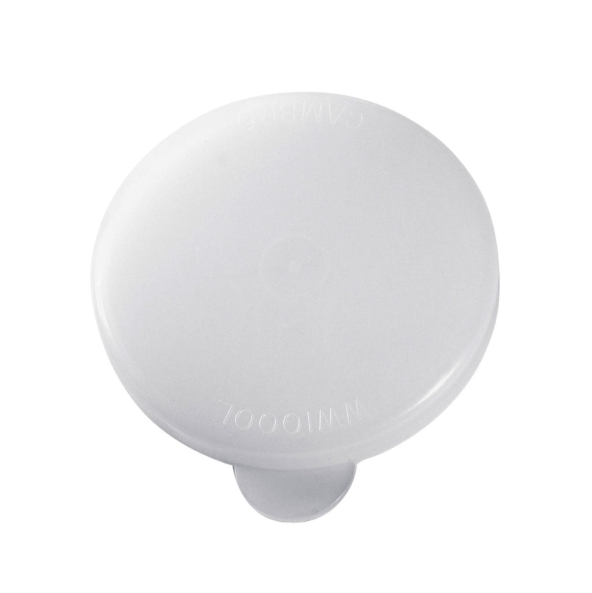 Cambro WW250L148 Replacement Lid For 1/4 L Decanter, White, Made In USA, Fits Smallware Tabletops — Case of 12 pieces