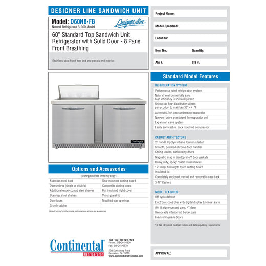 Spec Sheet