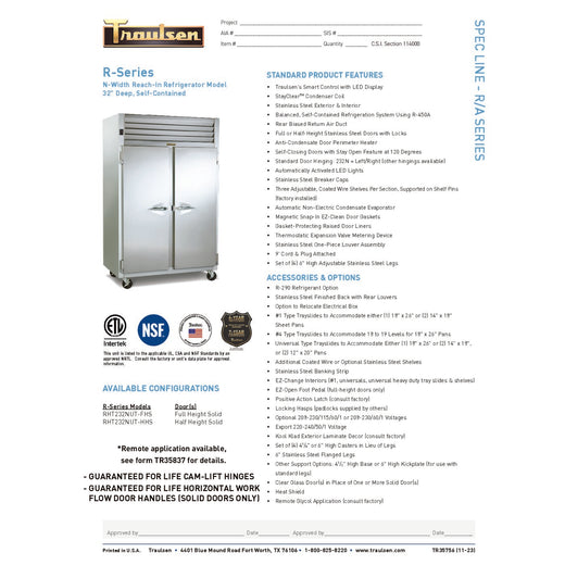 Spec Sheet