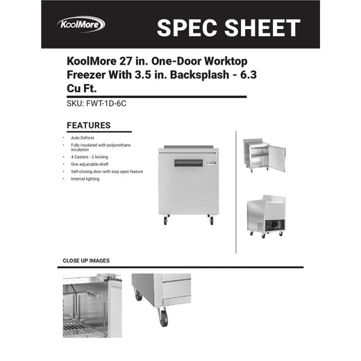 Spec Sheet