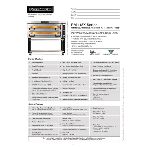 Spec Sheet