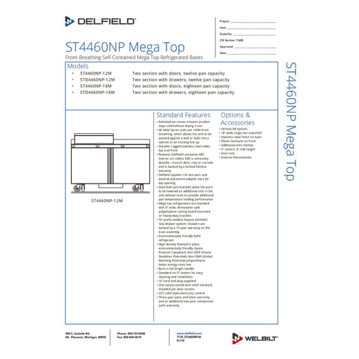 Spec Sheet
