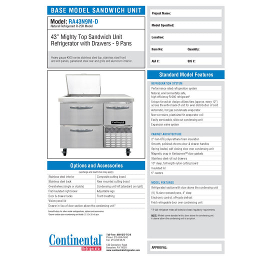 Spec Sheet