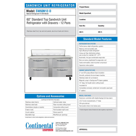 Spec Sheet