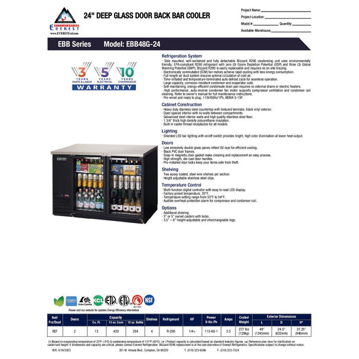 Spec Sheet