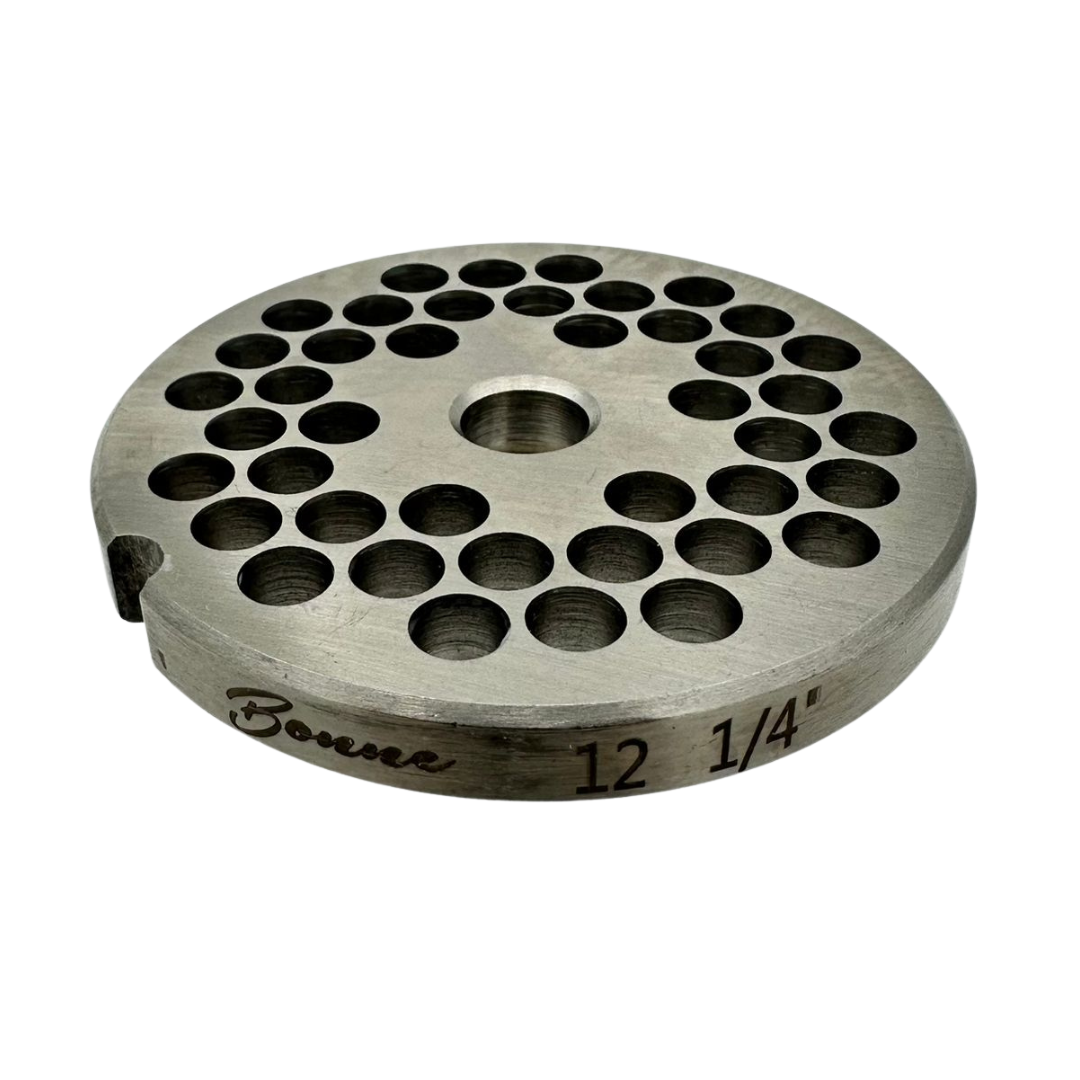 Concasse BCD12P14 Meat Grinder Plate #12 — 1/4"