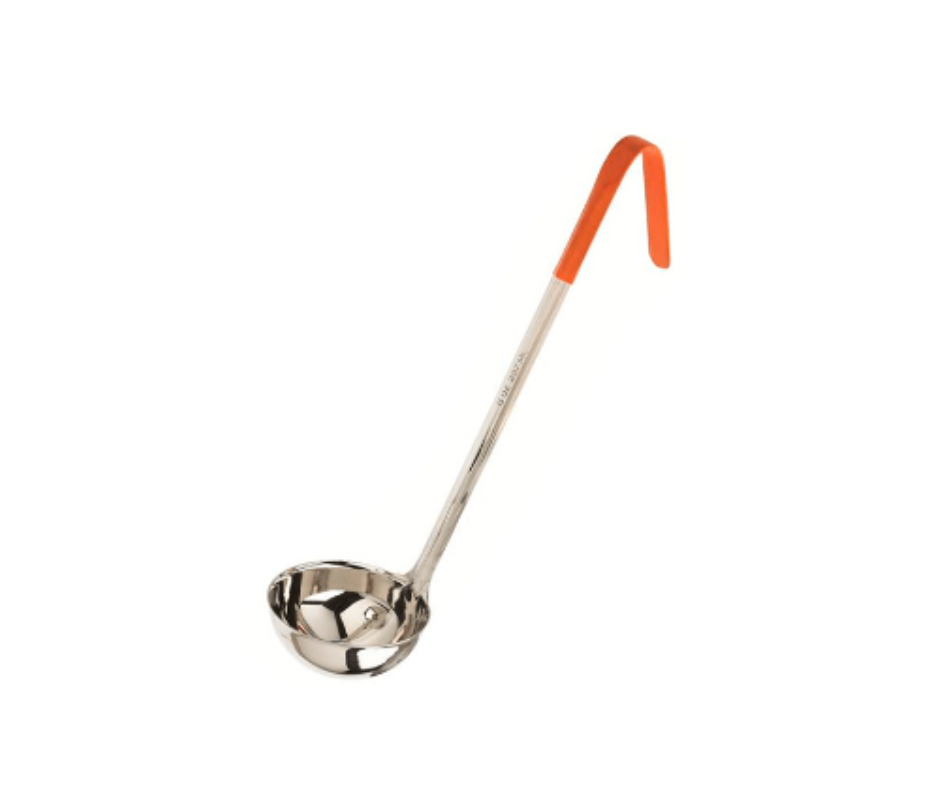 Concasse MCCAI08NA One Piece Ladle — 8 oz, orange