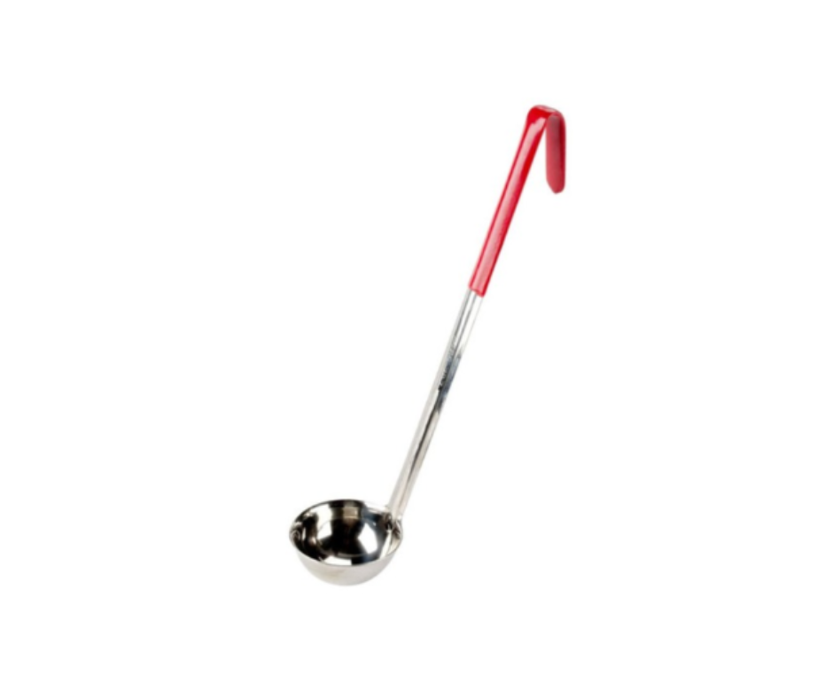 Concasse MCCAI12RO One Piece Ladle — 12 oz, red